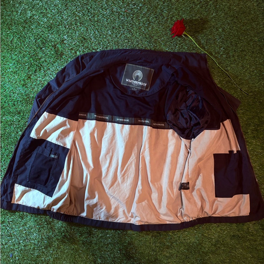 Weatherproof Navy Golf Jacket - image 3